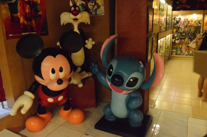 This place is surely a haven for Disney and Looney Tunes fanatics.